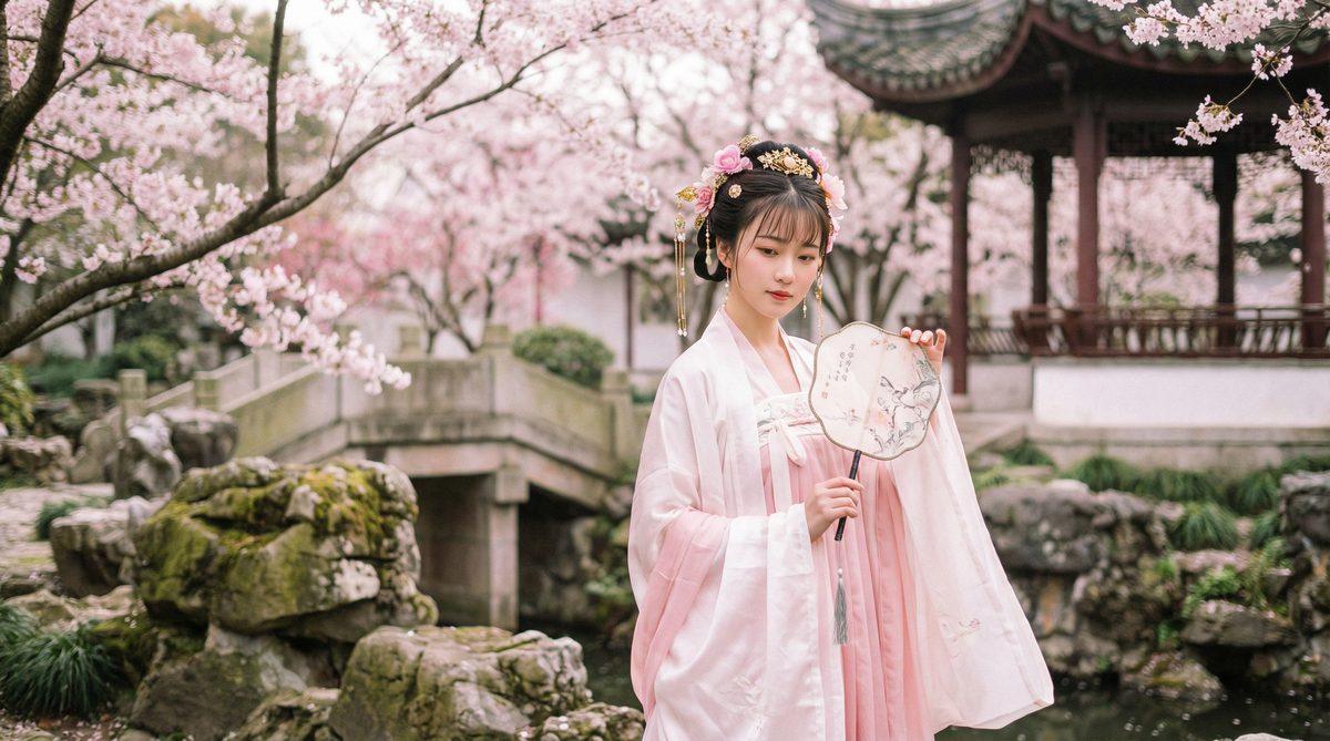 精神小妹古风汉服影视视频